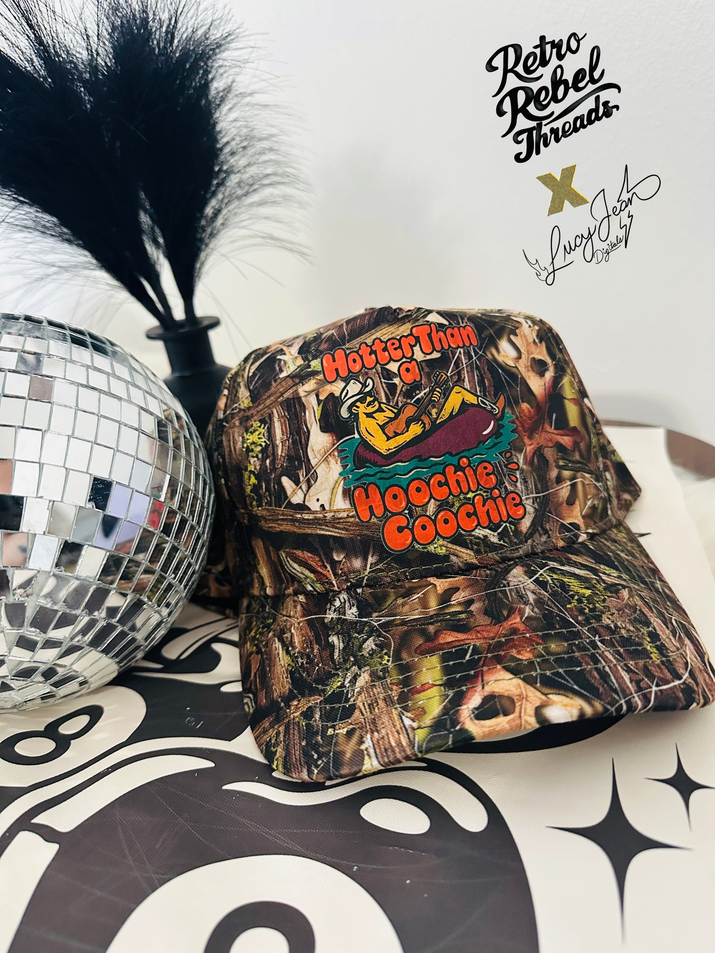 Hoochie Adult Snap Back Hat