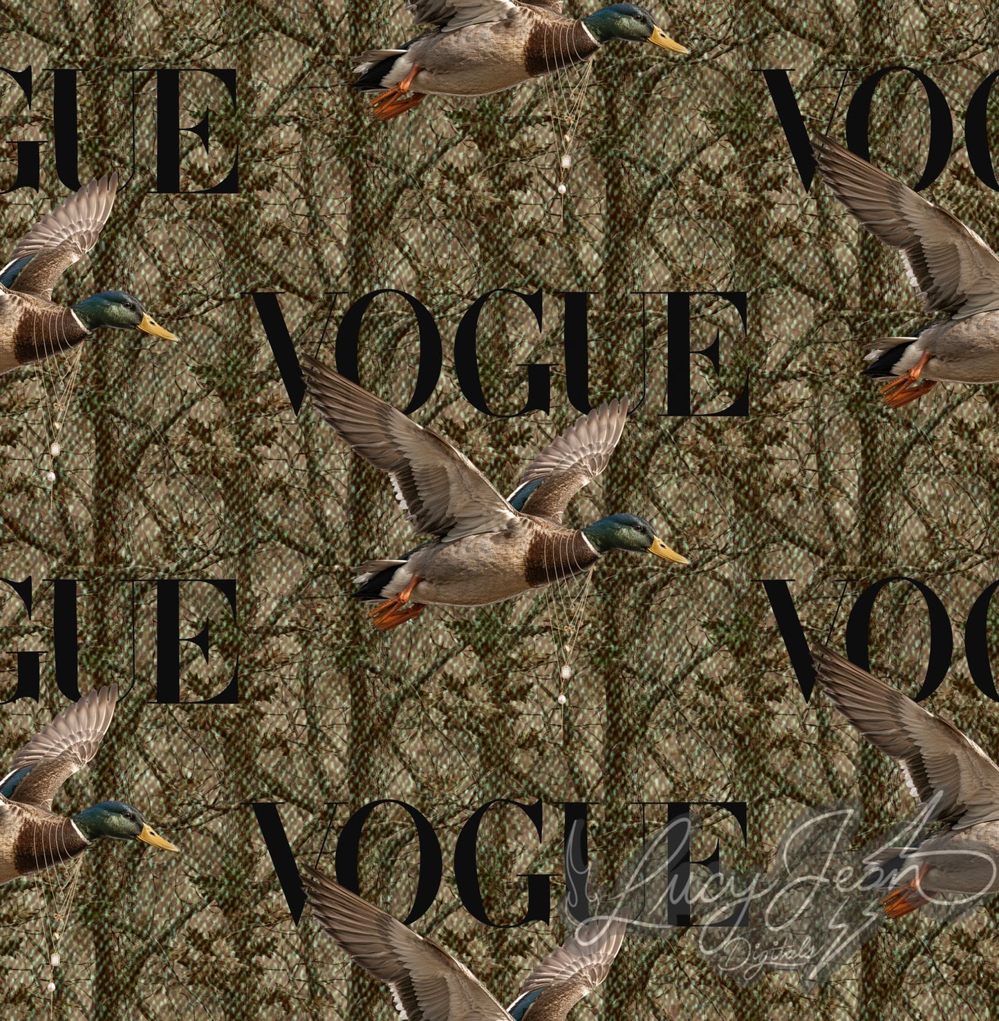 Mallard magazine seamless file-2026