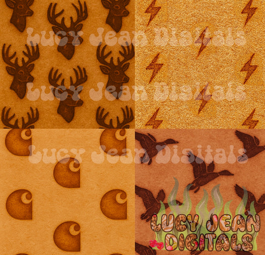 CH branded leather Seamless File