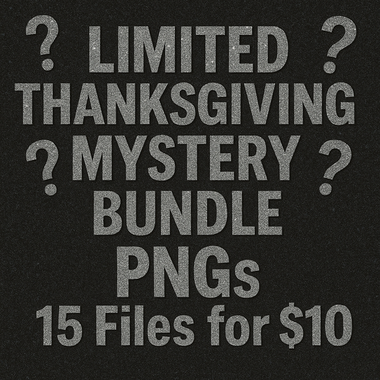 THANKSGIVING MYSTERY PNG BUNDLE