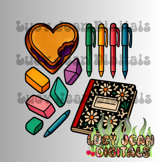 School Supplies PNG