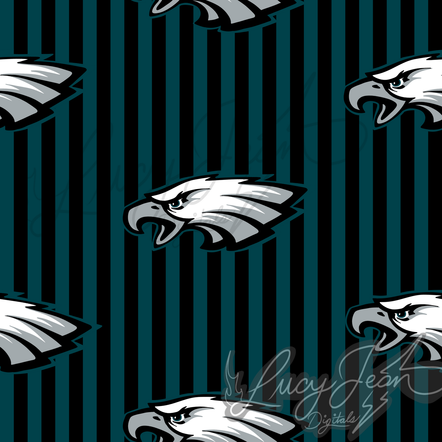 Eagles football seamless file-2026