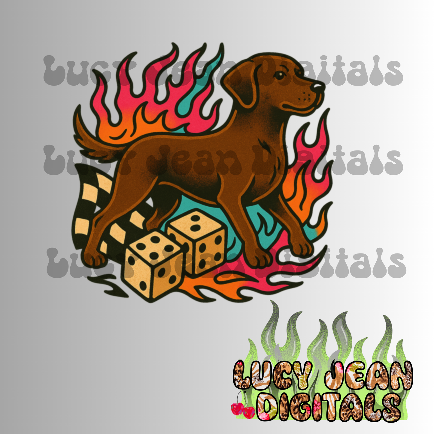 Chocolate Lab PNG