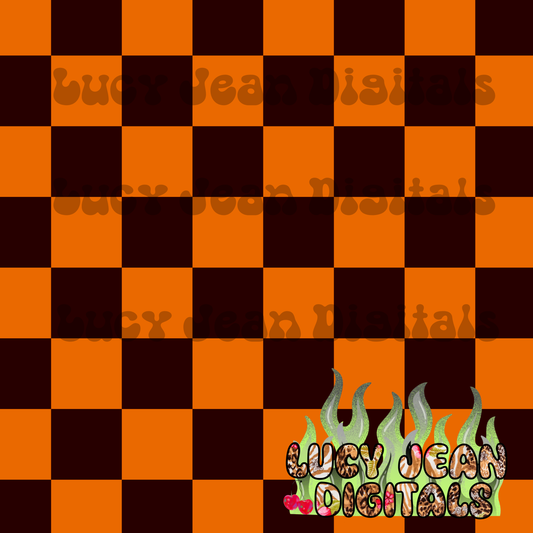 Orange/brown checkered Seamless File