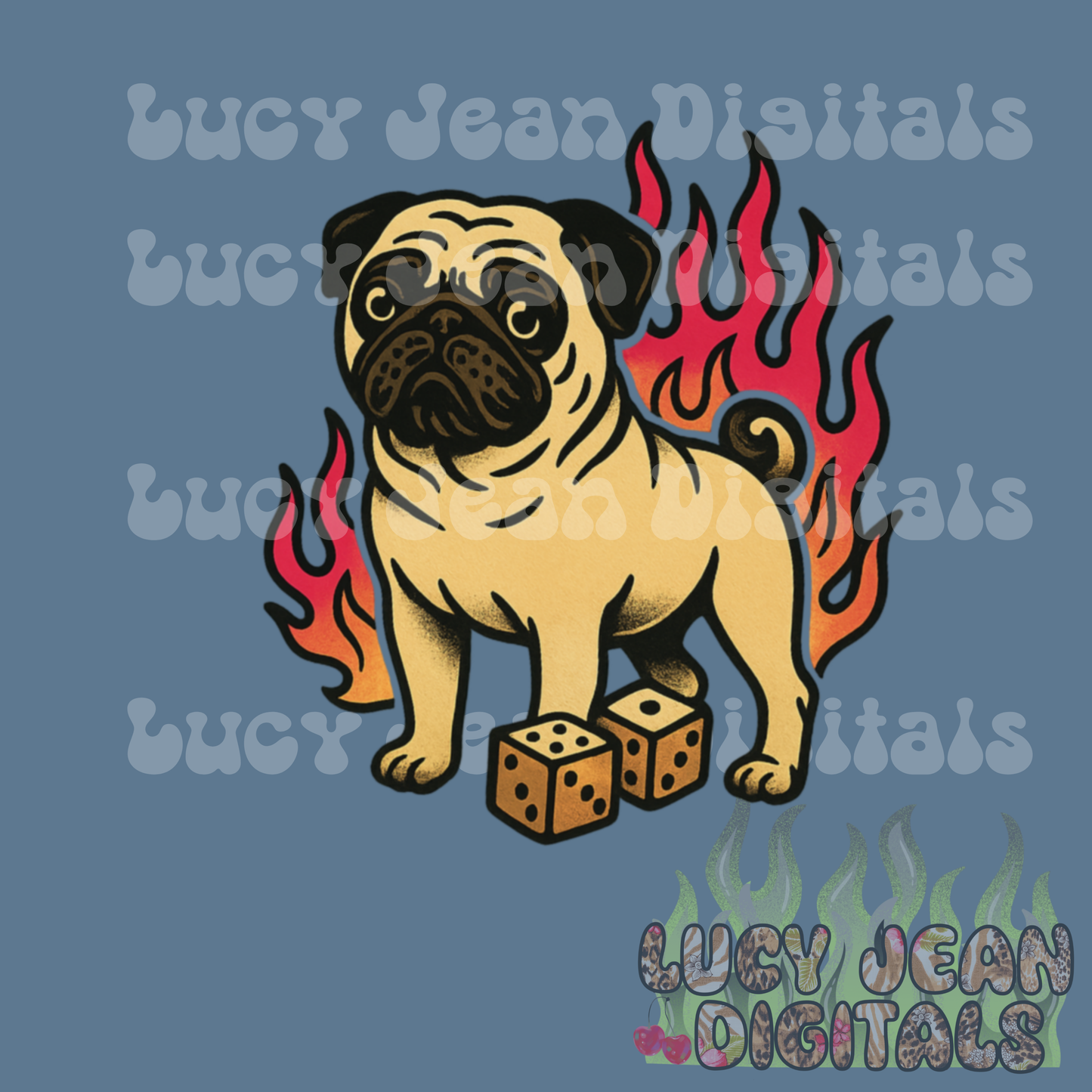 Pug Dog PNG