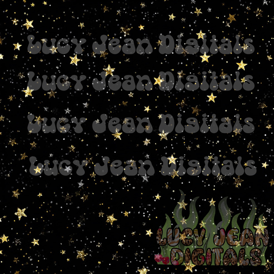 Glitter Stars Seamless File