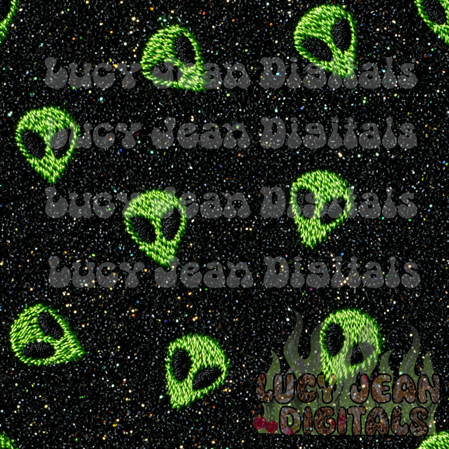 Alien Sweater Seamless File