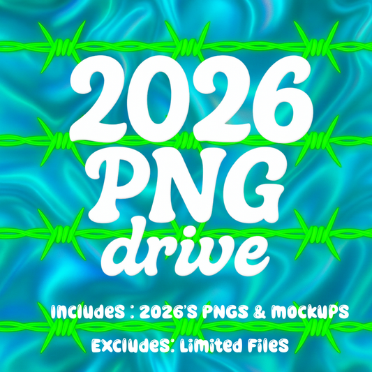 2026 PNG, Mockups YEARLY DRIVE