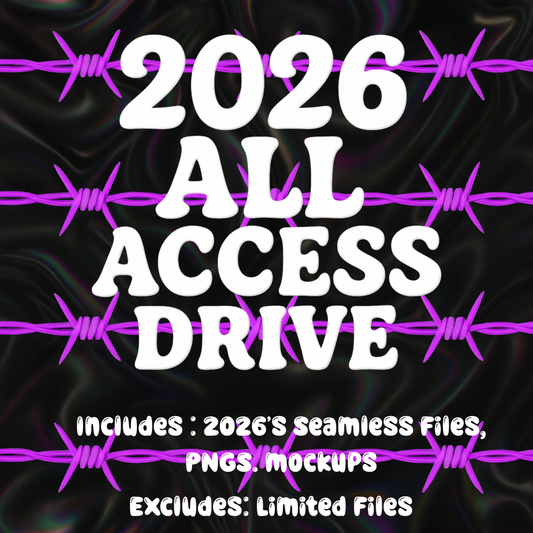 2026 ALL ACCESS SEAMLESS, PNG, MOCKUPS YEARLY DRIVE