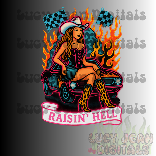Raisin Hell Car PNG