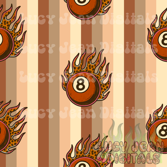 Leopard 8ball Seamless File