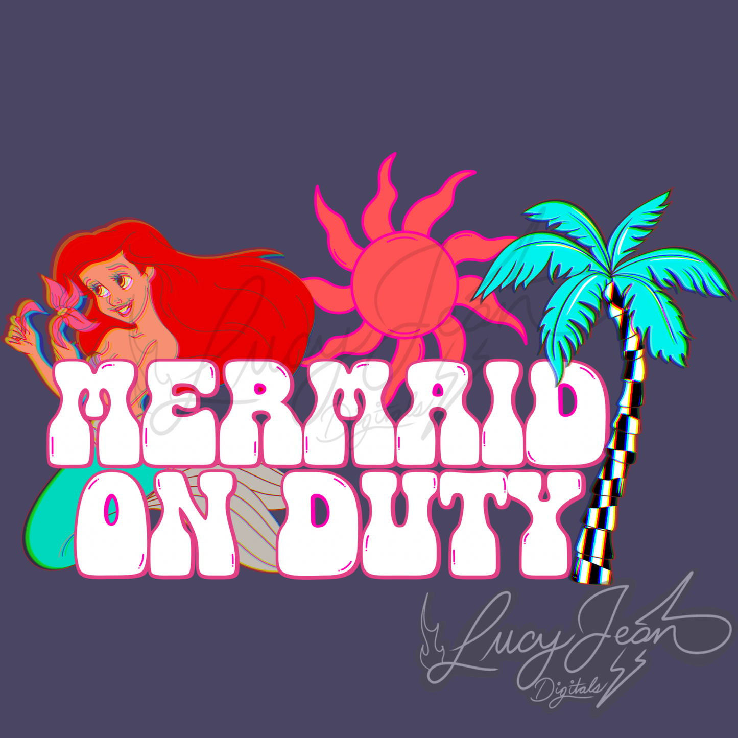 Mermaid on duty PNG-2026