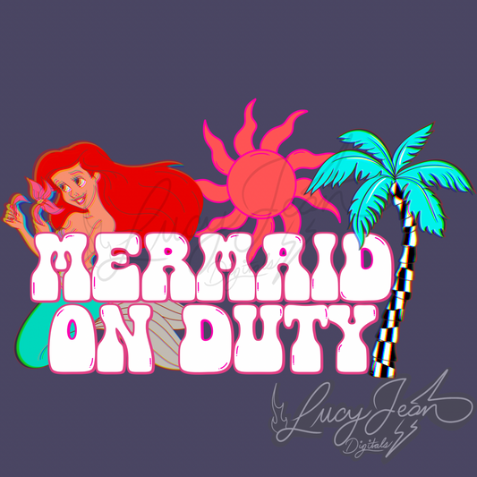 Mermaid on duty PNG-2026