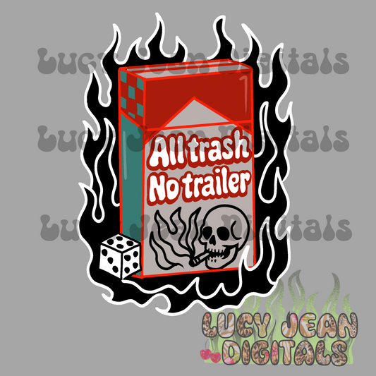 All Trash No Trailer  PNG