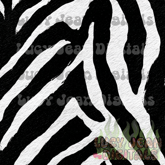 Black white tiger Stripes Seamless File