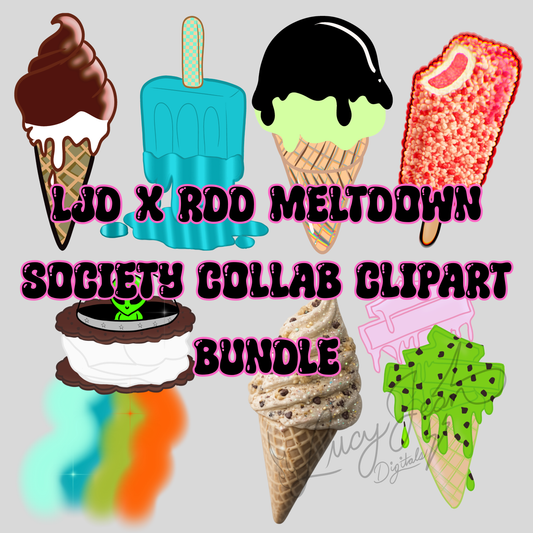 LIMITED LJD x RDD COLLAB CLIP ART  Bundle commercial use- NO CODES ON THESE