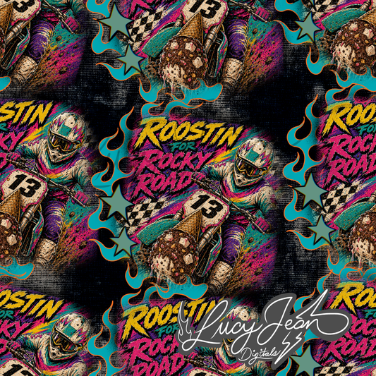 LIMITED COLLAB LJD x RDD ROCKY ROAD DIRT BIKE SEAMLESS FILE