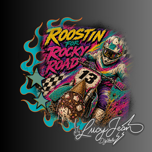 LIMITED COLLAB LJD x RDD ROCKY ROAD DIRT BIKE PNG