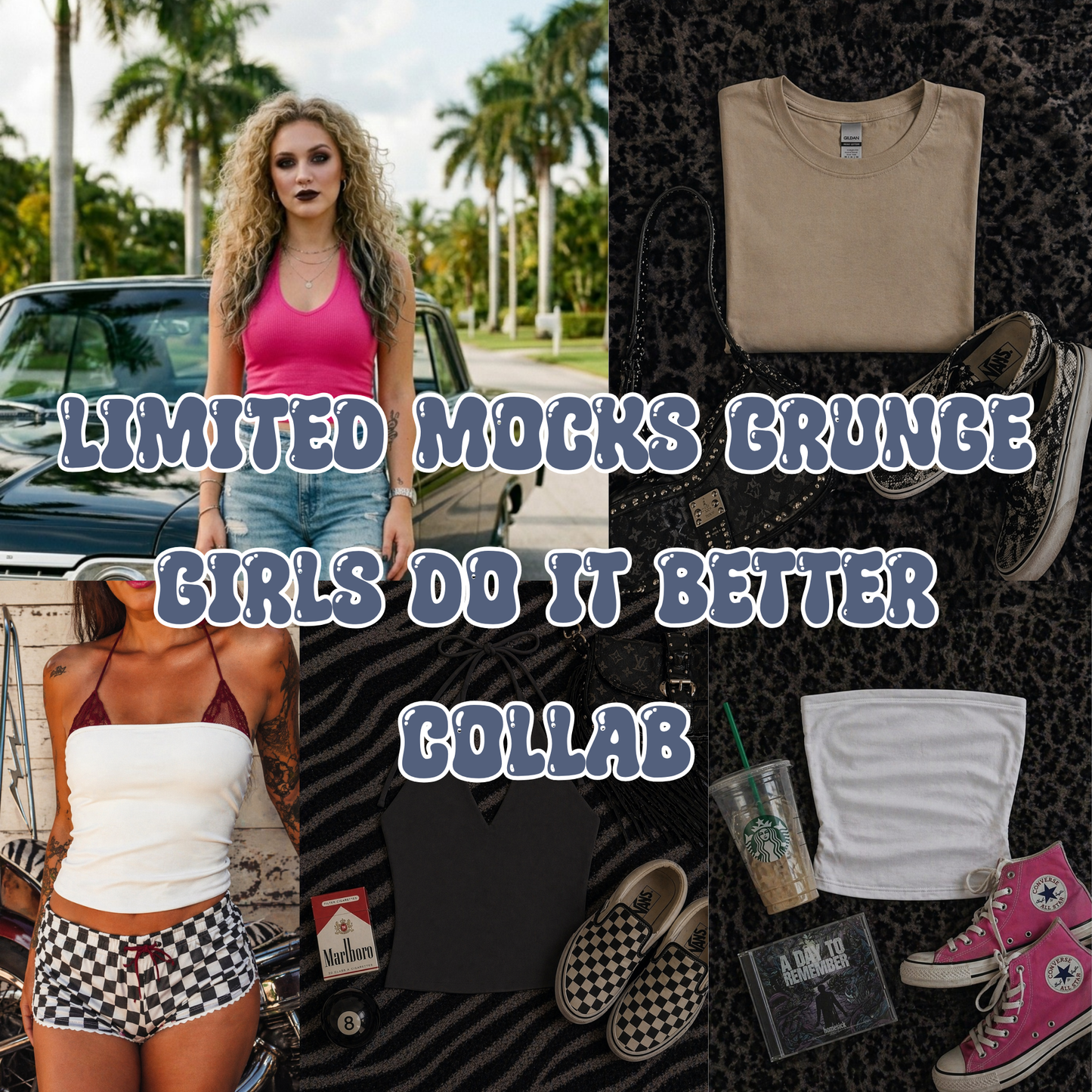 LIMITED MOCK UPS LJD x JCD x SLS GRUNGE COLLAB