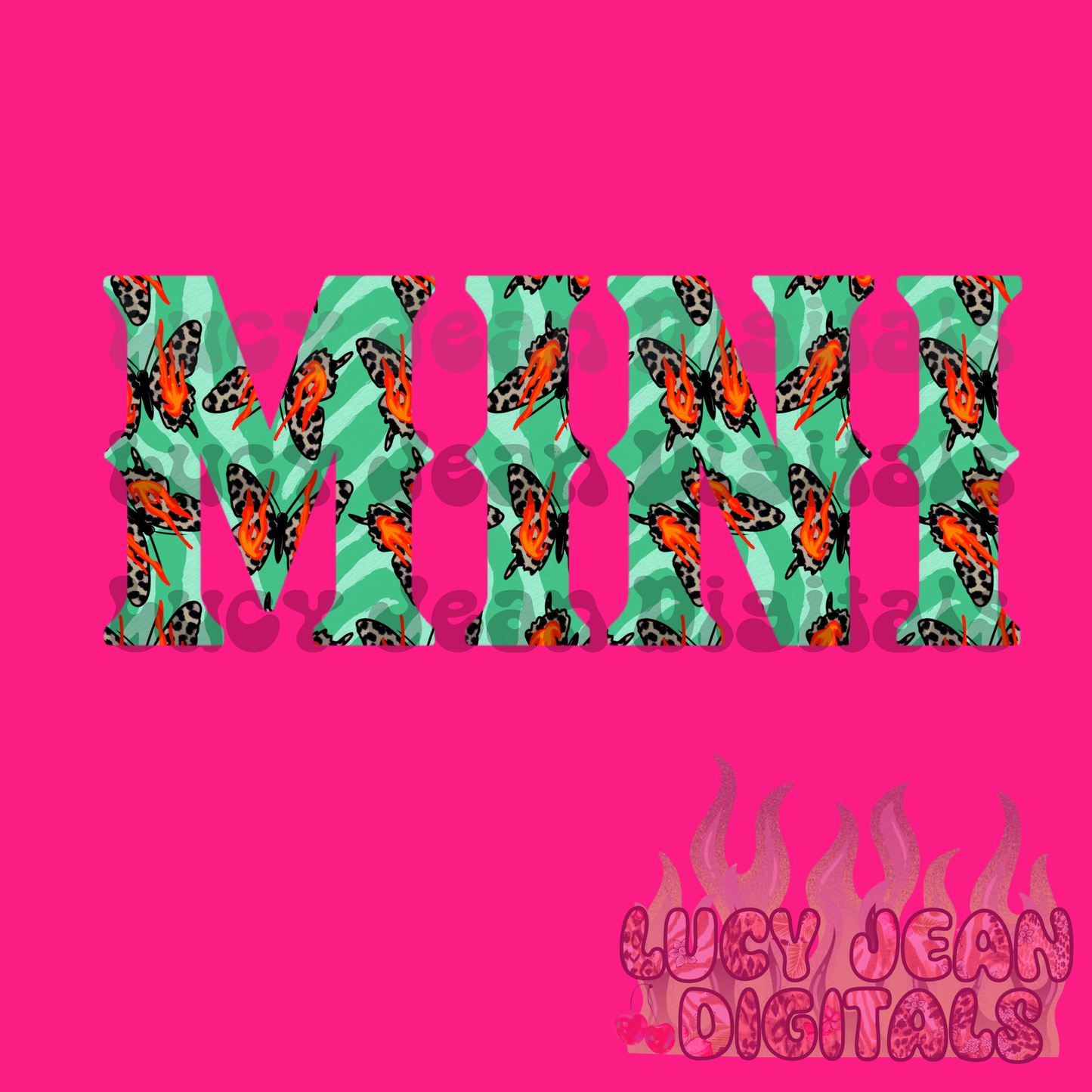 Mama & Mini Butterfly PNG BUNDLE