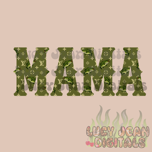 Boujee Bass MAMA + MINI PNG bundle (2 PNGS)