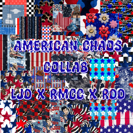 LJD x RMCC x RDD AMERICAN CHAOS All Access Bundle ~ LIMITED: NO CODES ON THESE