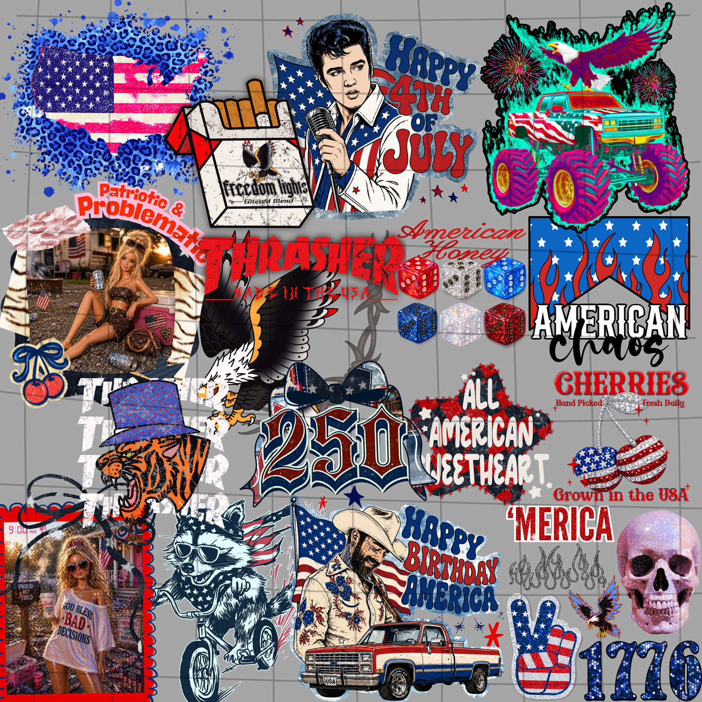 LJD x RMCC x RDD AMERICAN CHAOS All Access Bundle ~ LIMITED: NO CODES ON THESE