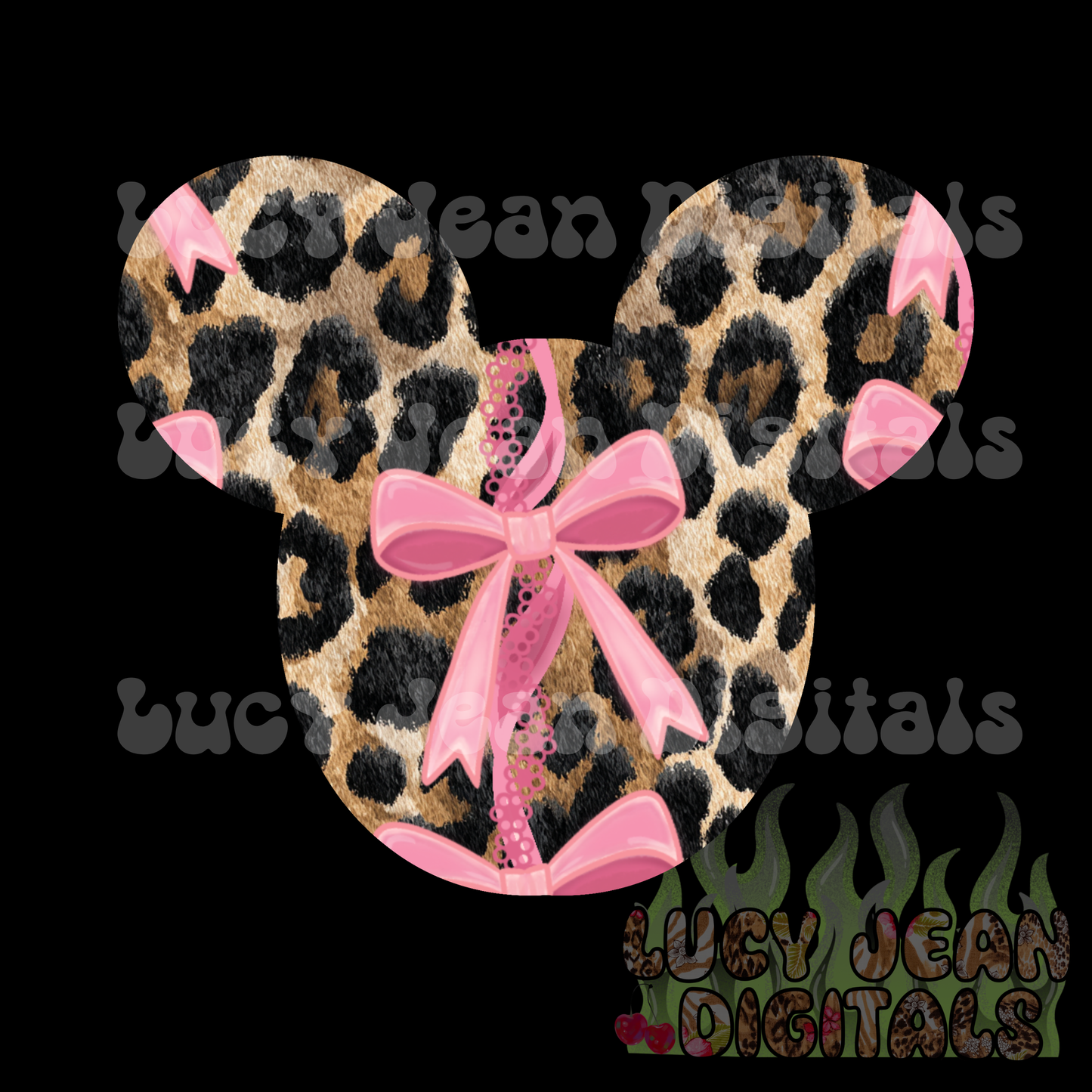 Leopard Mouse PNG
