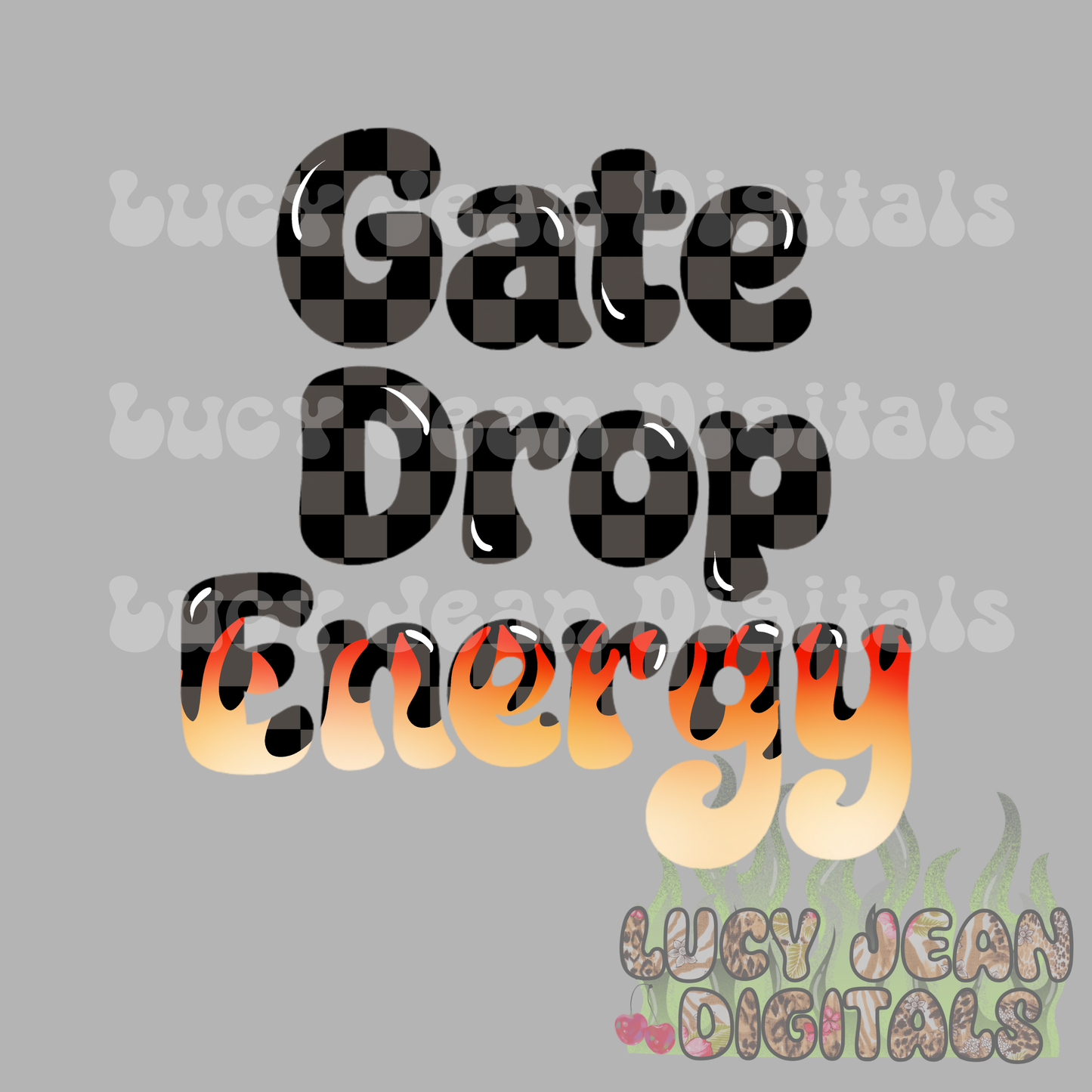 Gate Drop Energy PNG