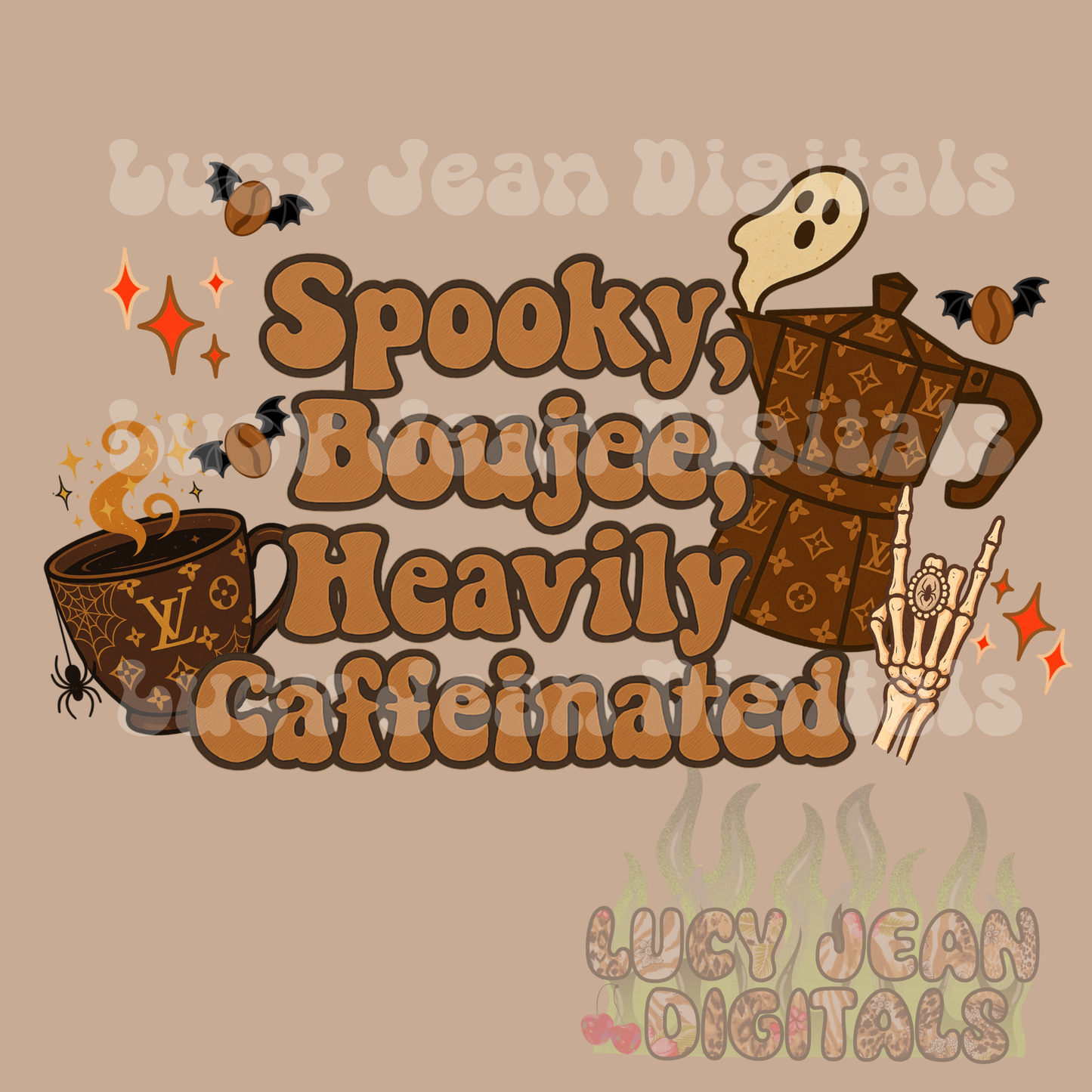 Boujee coffee PNG