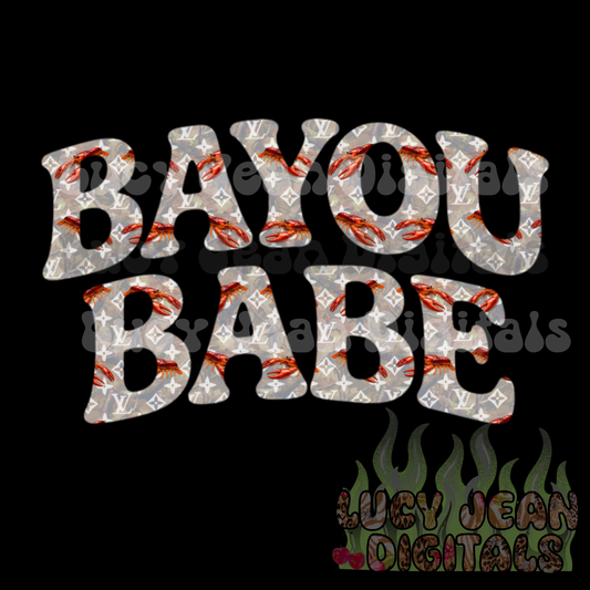 Boujee Camo Bayou Babe PNG