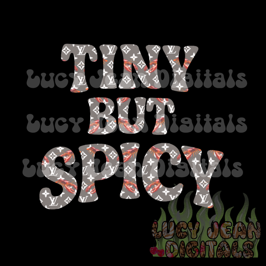 Boujee grey Tiny but Spicy PNG