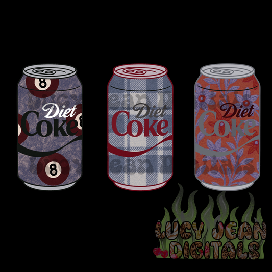 Diet Soda PNG