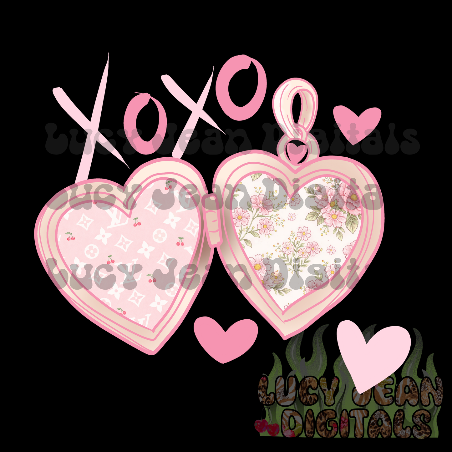 Boujee Locket PNG