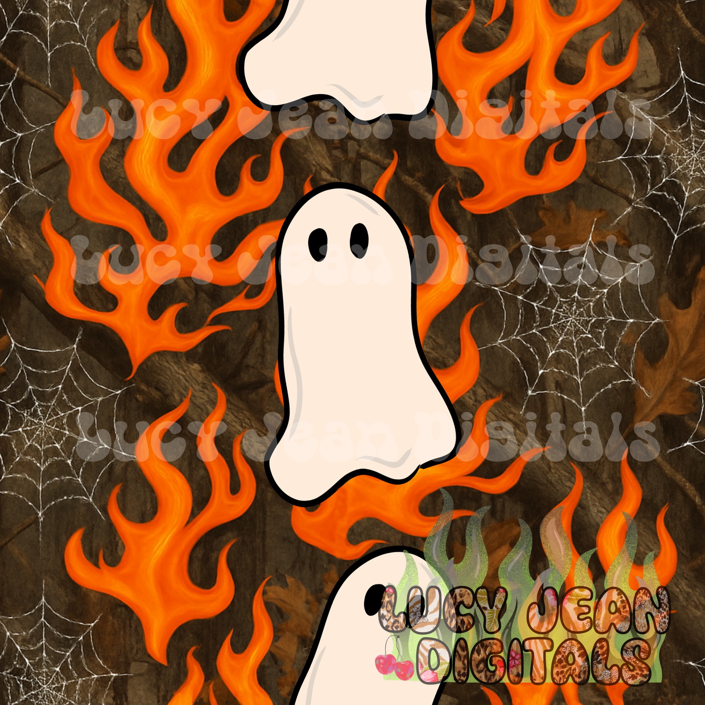 Camo Ghost Seamless File