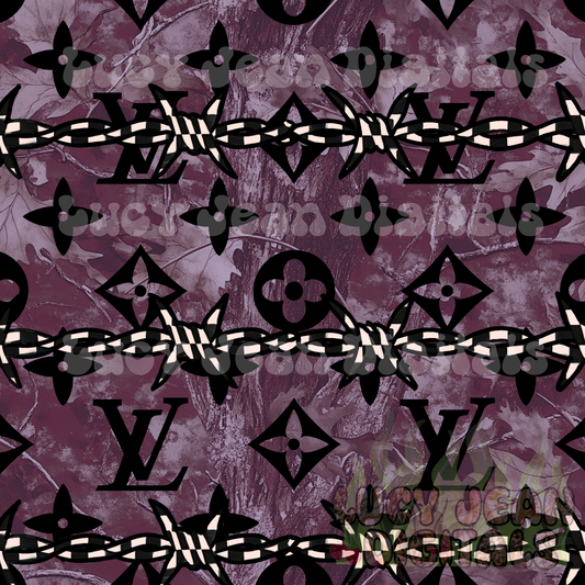 Boujee Barbed Camo Seamless File