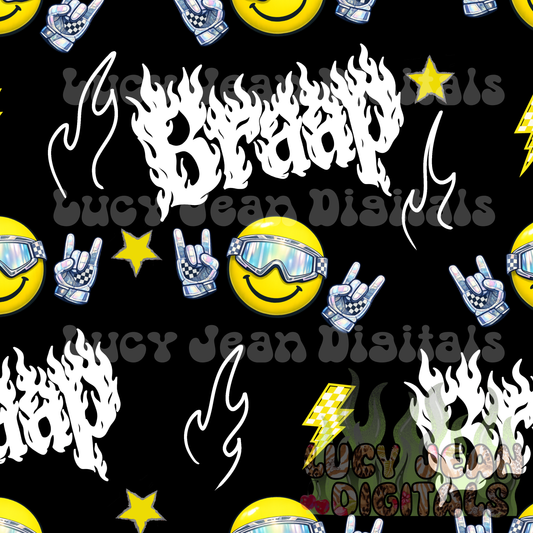 Braap smiley Seamless File