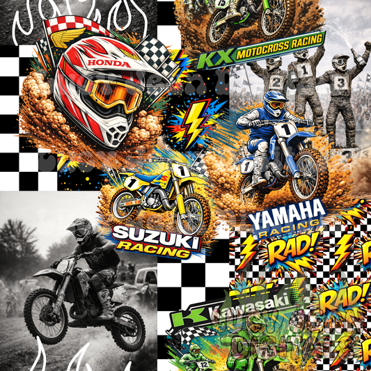 90s Supercross Seamless File