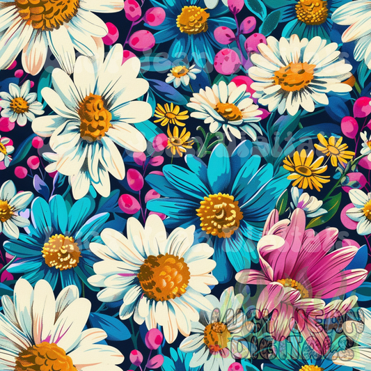 Bold bright floral Seamless File