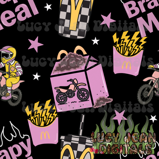 Pink Braapy meal dirtbike Seamless File