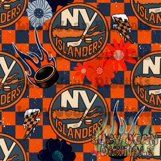 NY Hockey Girl Seamless File