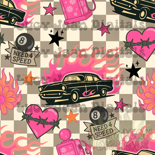 Need 4 Speed Car seamless File