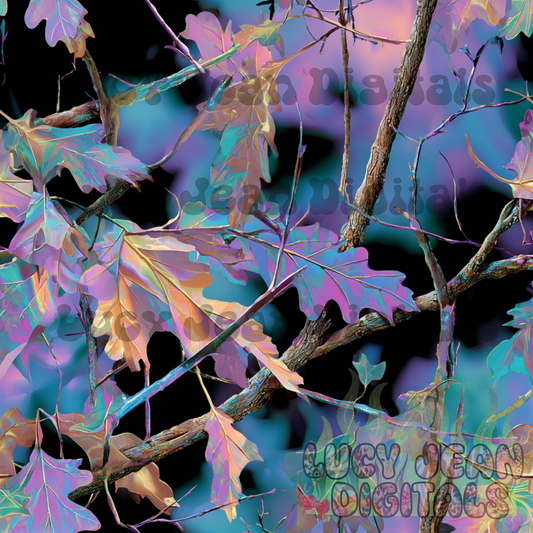 Black Holographic Camo Seamless File