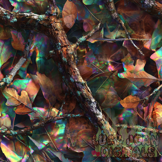 Brown Camo Holographic Seamless File