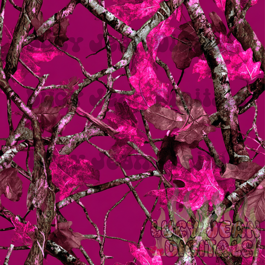 Pink Camo Holographic Seamless File