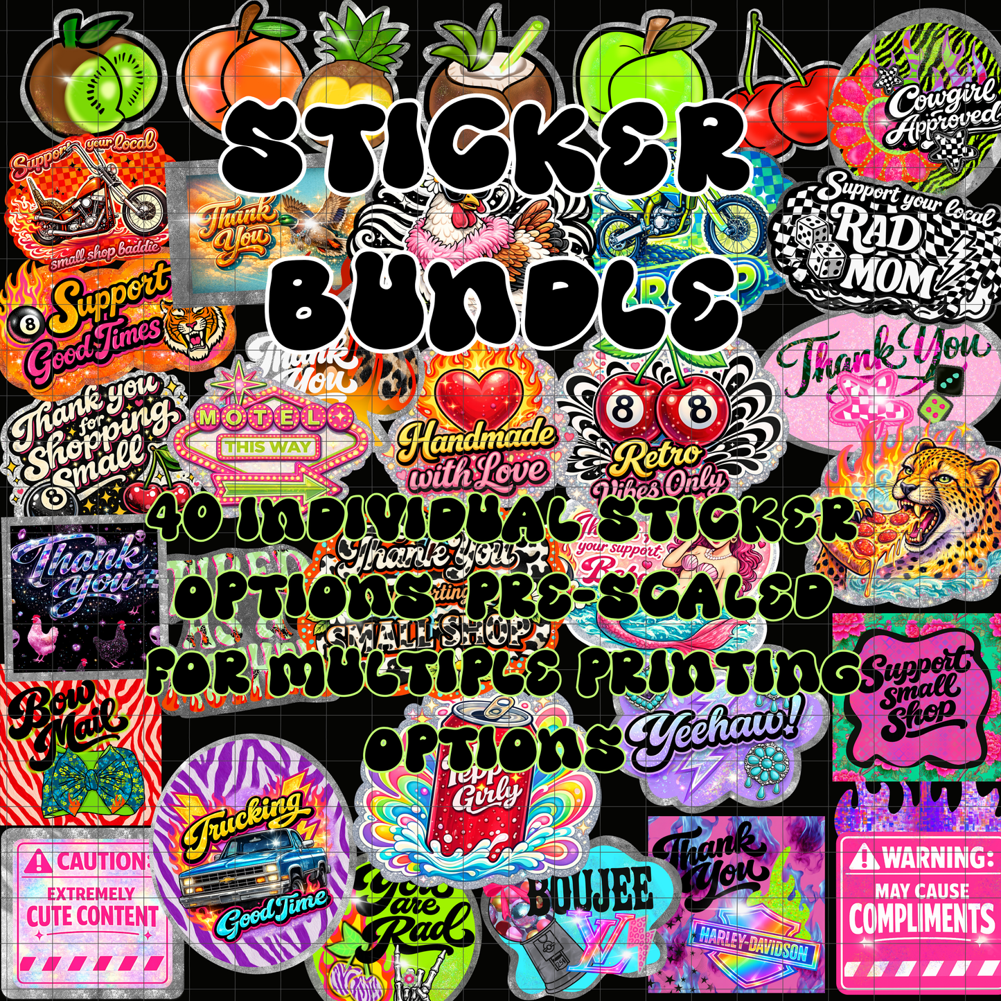 LIMITED - Ultimate 35 Sticker Bundle