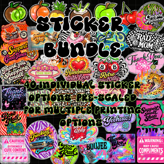 LIMITED - Ultimate 35 Sticker Bundle
