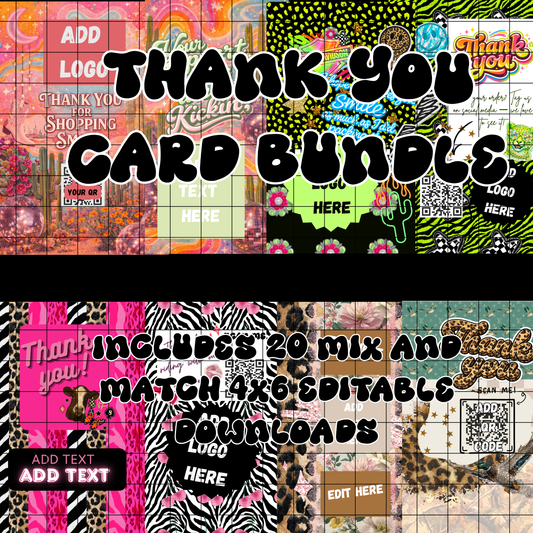 LIMITED - THANK YOU CARD BUNDLE