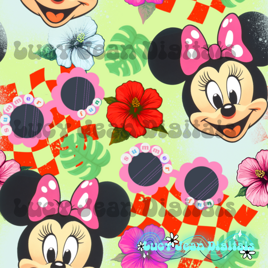 Summer mouse Seamless File