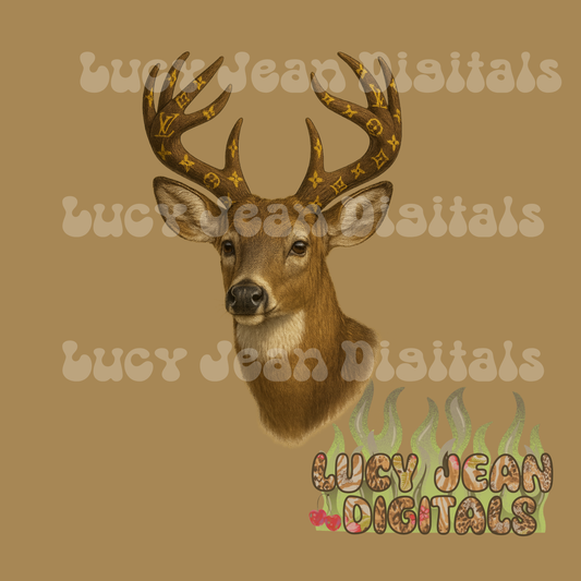 Boujee Deer PNG